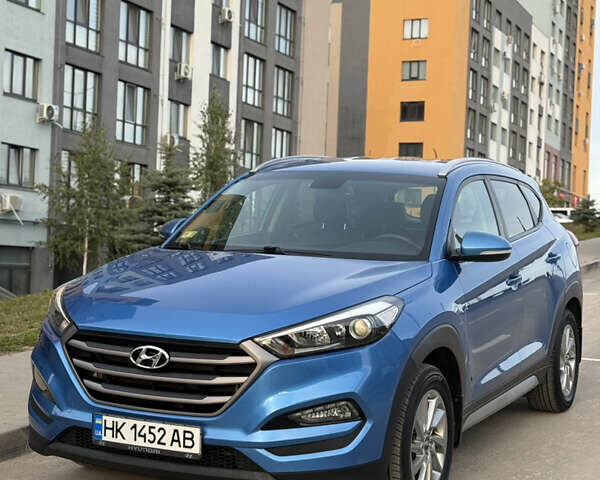 Синій Хендай Туксон, об'ємом двигуна 2 л та пробігом 73 тис. км за 17000 $, фото 1 на Automoto.ua