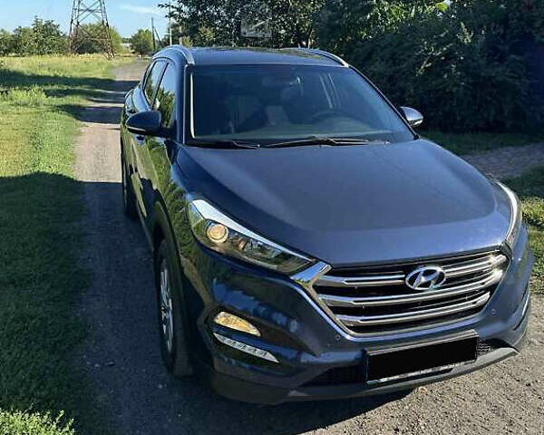 Синій Хендай Туксон, об'ємом двигуна 2 л та пробігом 90 тис. км за 21500 $, фото 1 на Automoto.ua