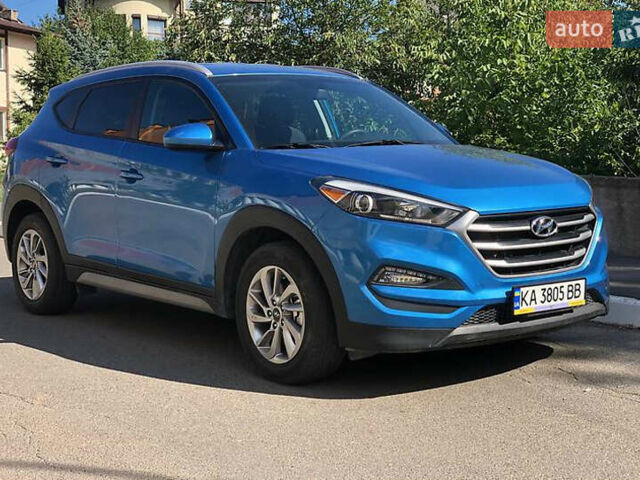Хендай Туксон 2018 в Киеве на Automoto.ua Синий Хендай Туксон, объемом двигателя 2 л и пробегом 118 тыс. км за 23000 $, фото 1 на Automoto.ua