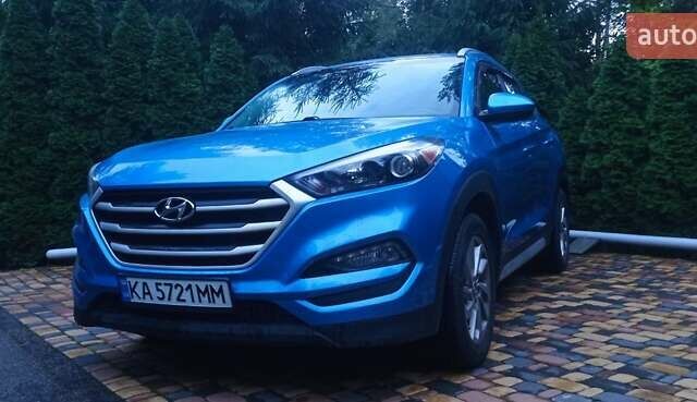 Хендай Туксон 2018 в Киеве на Automoto.ua Синий Хендай Туксон, объемом двигателя 2 л и пробегом 140 тыс. км за 14600 $, фото 1 на Automoto.ua