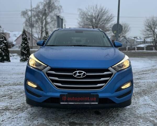 Синій Хендай Туксон, об'ємом двигуна 2 л та пробігом 168 тис. км за 15999 $, фото 1 на Automoto.ua