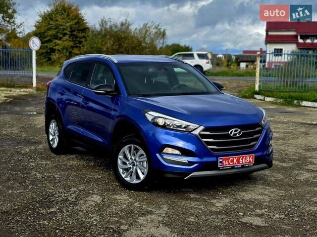 Хендай Туксон 2018 в Калуше на Automoto.ua Синий Хендай Туксон, объемом двигателя 1.59 л и пробегом 176 тыс. км за 18500 $, фото 1 на Automoto.ua