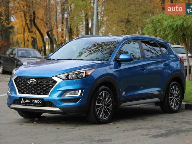 Синій Хендай Туксон, об'ємом двигуна 2.4 л та пробігом 109 тис. км за 17000 $, фото 1 на Automoto.ua