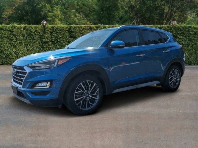 Синий Хендай Туксон, объемом двигателя 2.4 л и пробегом 50 тыс. км за 6400 $, фото 1 на Automoto.ua