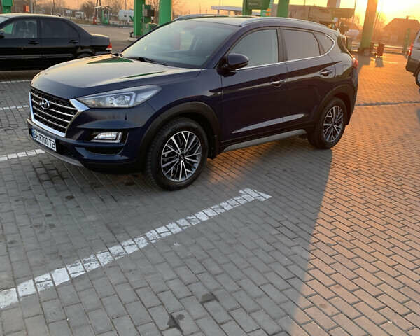 Синій Хендай Туксон, об'ємом двигуна 2 л та пробігом 50 тис. км за 28700 $, фото 1 на Automoto.ua