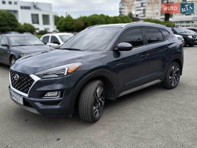Синій Хендай Туксон, об'ємом двигуна 2.4 л та пробігом 50 тис. км за 23800 $, фото 1 на Automoto.ua
