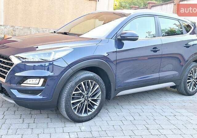 Синий Хендай Туксон, объемом двигателя 1.6 л и пробегом 182 тыс. км за 20400 $, фото 1 на Automoto.ua