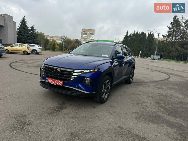 Синий Хендай Туксон, объемом двигателя 2.5 л и пробегом 46 тыс. км за 25700 $, фото 1 на Automoto.ua