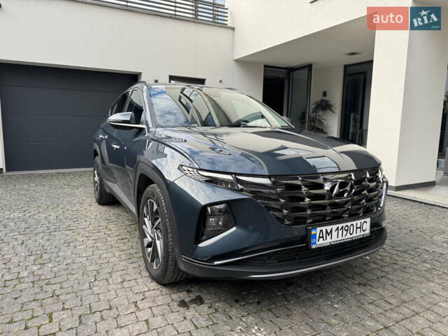 Хендай Туксон 2022 в Житомире на Automoto.ua Синий Хендай Туксон, объемом двигателя 1.6 л и пробегом 45 тыс. км за 32000 $, фото 1 на Automoto.ua