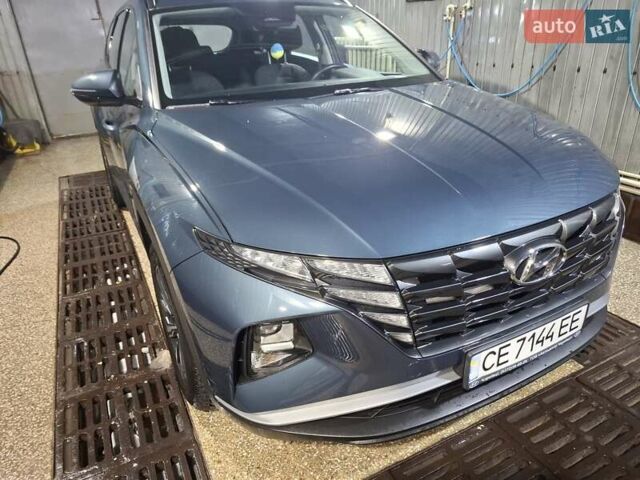 Синий Хендай Туксон, объемом двигателя 2 л и пробегом 10 тыс. км за 26300 $, фото 1 на Automoto.ua