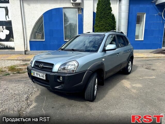 Зеленый Хендай Туксон, объемом двигателя 2 л и пробегом 234 тыс. км за 7999 $, фото 1 на Automoto.ua