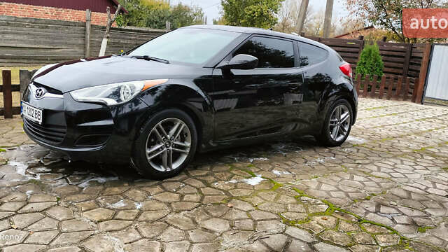 Чорний Хендай Велостер, об'ємом двигуна 1.6 л та пробігом 165 тис. км за 9500 $, фото 1 на Automoto.ua