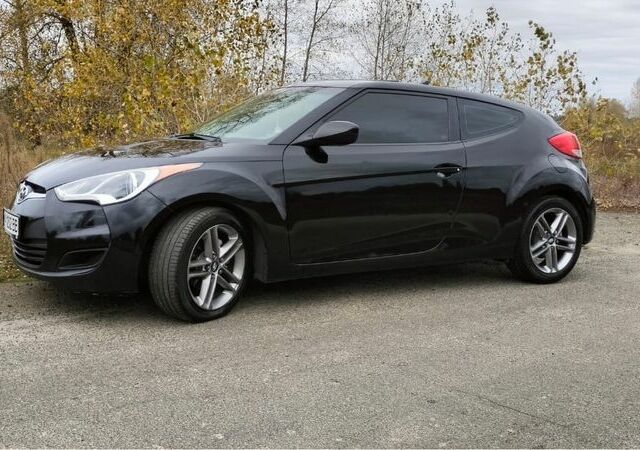 Черный Хендай Велостер, объемом двигателя 1.6 л и пробегом 120 тыс. км за 8870 $, фото 1 на Automoto.ua