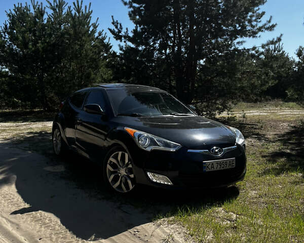 Черный Хендай Велостер, объемом двигателя 1.6 л и пробегом 235 тыс. км за 7400 $, фото 1 на Automoto.ua