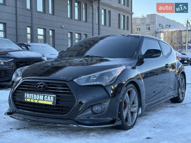 Черный Хендай Велостер, объемом двигателя 1.6 л и пробегом 180 тыс. км за 9500 $, фото 1 на Automoto.ua