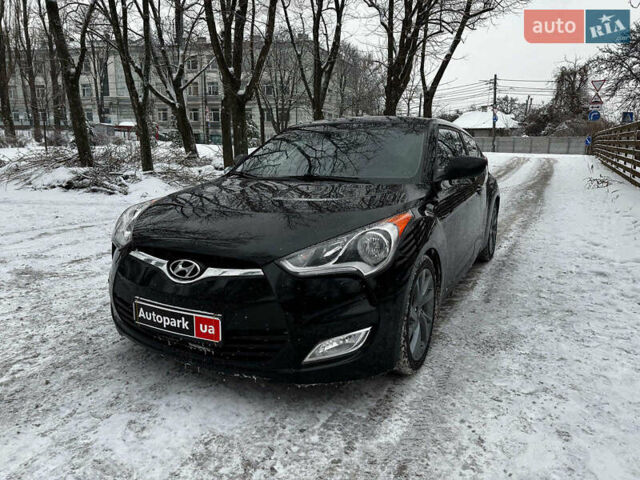 Черный Хендай Велостер, объемом двигателя 1.6 л и пробегом 170 тыс. км за 8990 $, фото 1 на Automoto.ua