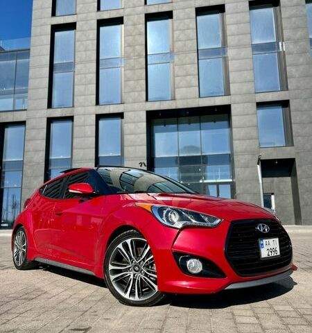 Красный Хендай Велостер, объемом двигателя 1.6 л и пробегом 98 тыс. км за 11296 $, фото 1 на Automoto.ua