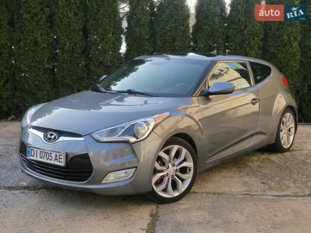 Серый Хендай Велостер, объемом двигателя 1.59 л и пробегом 195 тыс. км за 7700 $, фото 1 на Automoto.ua