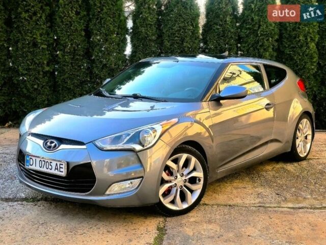 Серый Хендай Велостер, объемом двигателя 1.59 л и пробегом 195 тыс. км за 6700 $, фото 1 на Automoto.ua