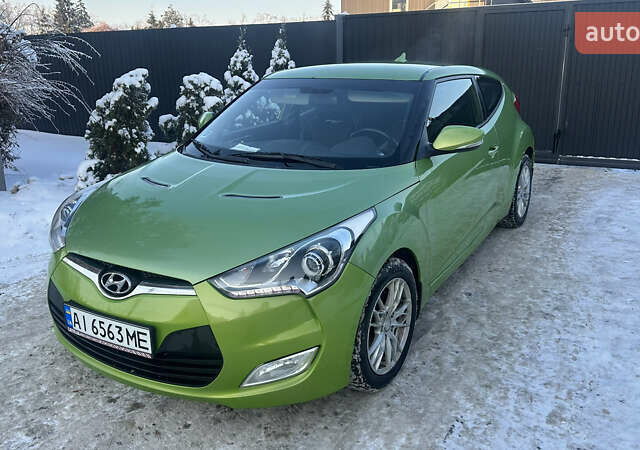 Зеленый Хендай Велостер, объемом двигателя 1.6 л и пробегом 245 тыс. км за 6500 $, фото 1 на Automoto.ua