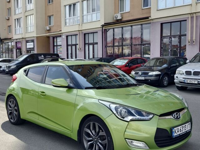 Зеленый Хендай Велостер, объемом двигателя 1.6 л и пробегом 139 тыс. км за 10900 $, фото 1 на Automoto.ua