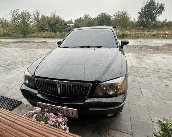 Черный Хендай КСГ, объемом двигателя 3.5 л и пробегом 356 тыс. км за 2999 $, фото 1 на Automoto.ua