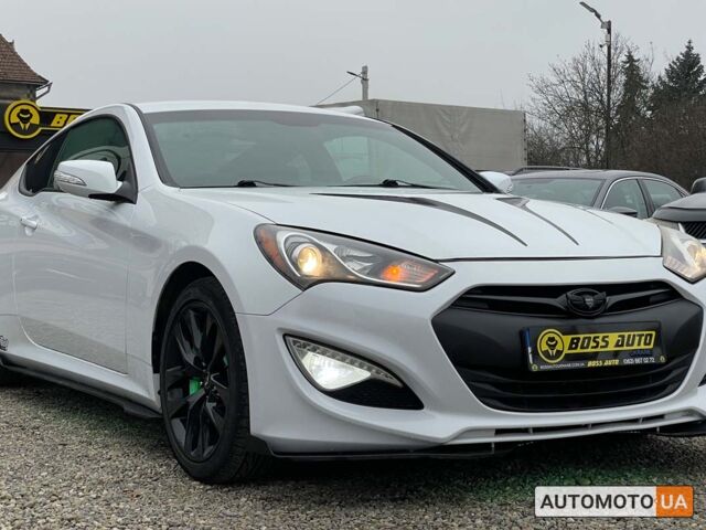 Белый Хендай Genesis Coupe, объемом двигателя 3.8 л и пробегом 49 тыс. км за 15600 $, фото 1 на Automoto.ua
