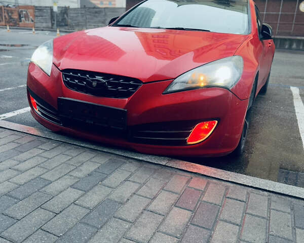Красный Хендай Genesis Coupe, объемом двигателя 2 л и пробегом 104 тыс. км за 9150 $, фото 1 на Automoto.ua