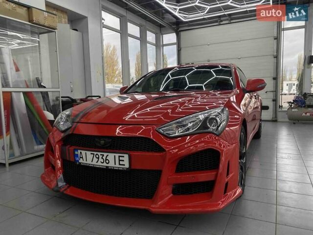 Красный Хендай Genesis Coupe, объемом двигателя 2 л и пробегом 205 тыс. км за 9500 $, фото 1 на Automoto.ua