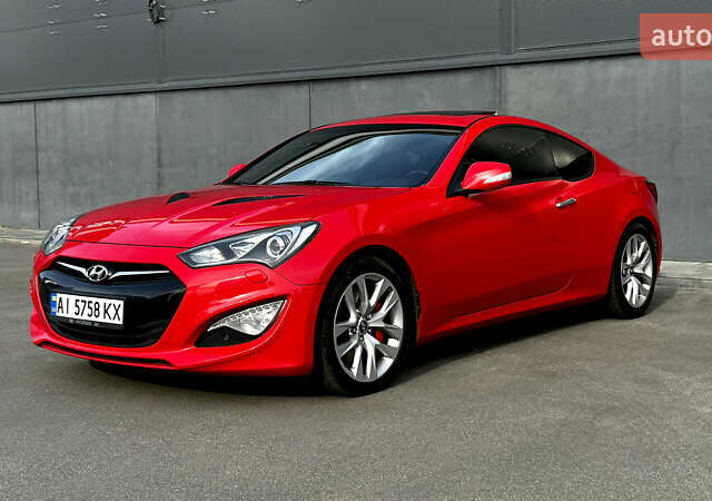 Красный Хендай Genesis Coupe, объемом двигателя 2 л и пробегом 167 тыс. км за 12500 $, фото 1 на Automoto.ua