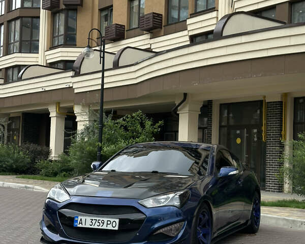 Синий Хендай Genesis Coupe, объемом двигателя 3.8 л и пробегом 73 тыс. км за 17000 $, фото 1 на Automoto.ua