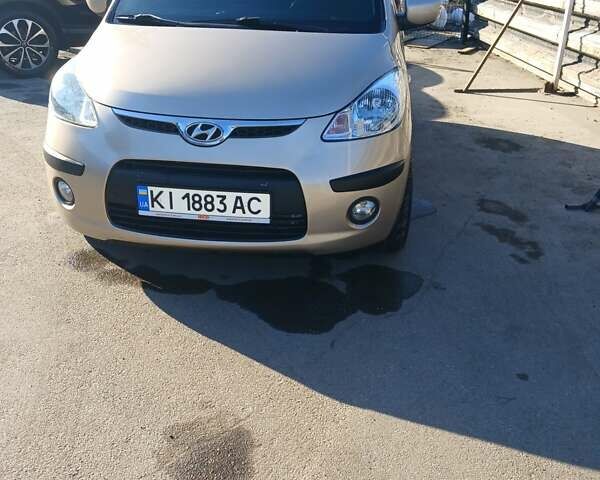 Бежевый Хендай и10, объемом двигателя 1.25 л и пробегом 173 тыс. км за 5900 $, фото 1 на Automoto.ua
