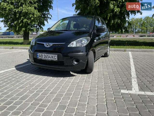 Черный Хендай и10, объемом двигателя 1.09 л и пробегом 151 тыс. км за 4399 $, фото 1 на Automoto.ua