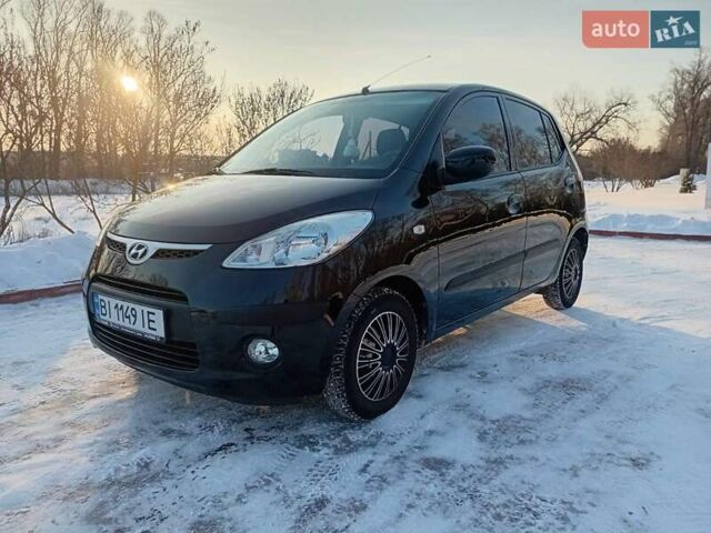 Чорний Хендай і10, об'ємом двигуна 1.09 л та пробігом 84 тис. км за 5700 $, фото 1 на Automoto.ua