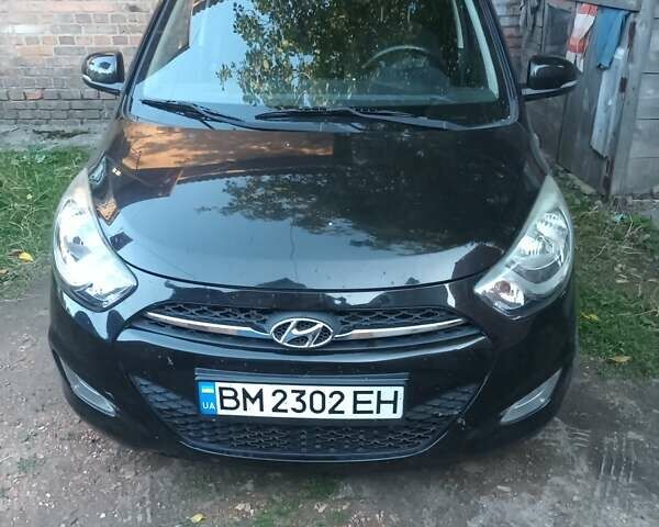 Черный Хендай и10, объемом двигателя 1.2 л и пробегом 106 тыс. км за 6800 $, фото 1 на Automoto.ua