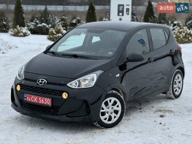 Черный Хендай и10, объемом двигателя 1 л и пробегом 124 тыс. км за 5200 $, фото 1 на Automoto.ua
