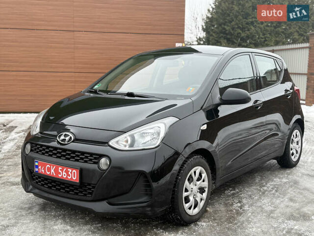 Черный Хендай и10, объемом двигателя 1 л и пробегом 124 тыс. км за 5250 $, фото 1 на Automoto.ua