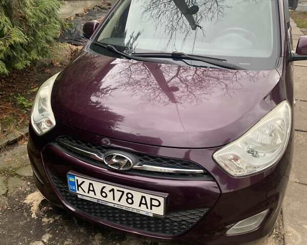 Фіолетовий Хендай і10, об'ємом двигуна 1.09 л та пробігом 138 тис. км за 6800 $, фото 1 на Automoto.ua