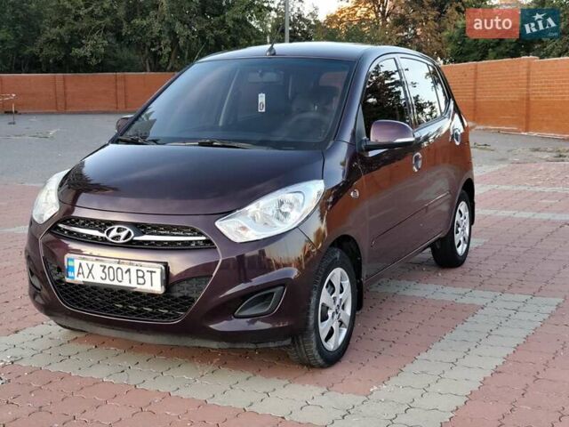 Фіолетовий Хендай і10, об'ємом двигуна 1.2 л та пробігом 107 тис. км за 6800 $, фото 1 на Automoto.ua