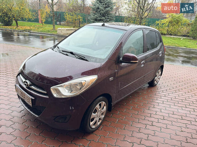 Фиолетовый Хендай и10, объемом двигателя 1.1 л и пробегом 112 тыс. км за 6500 $, фото 1 на Automoto.ua