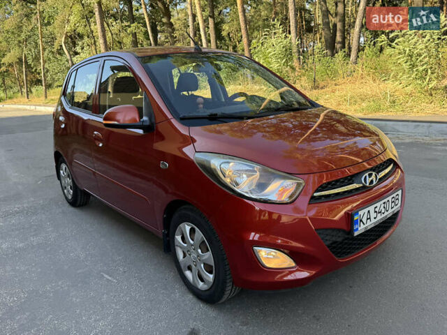 Красный Хендай и10, объемом двигателя 1.25 л и пробегом 78 тыс. км за 7300 $, фото 1 на Automoto.ua