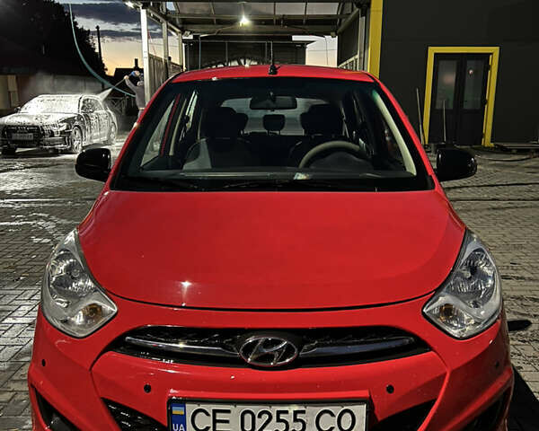 Хендай и10 2012 в Черновцах на Automoto.ua Красный Хендай и10, объемом двигателя 1.09 л и пробегом 185 тыс. км за 6200 $, фото 1 на Automoto.ua