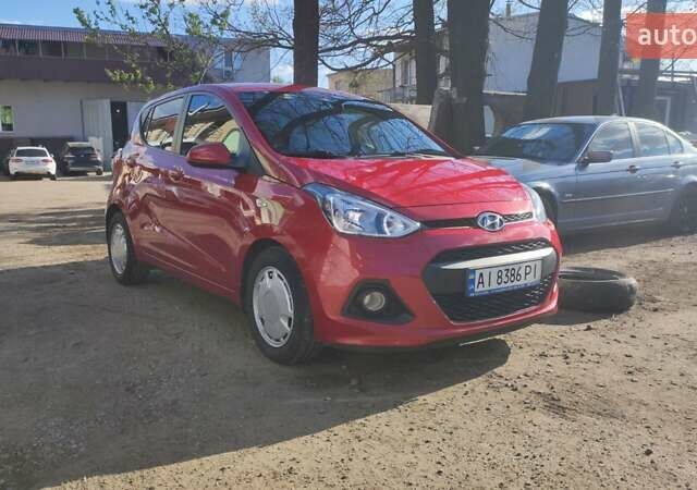 Червоний Хендай і10, об'ємом двигуна 1 л та пробігом 93 тис. км за 9100 $, фото 1 на Automoto.ua