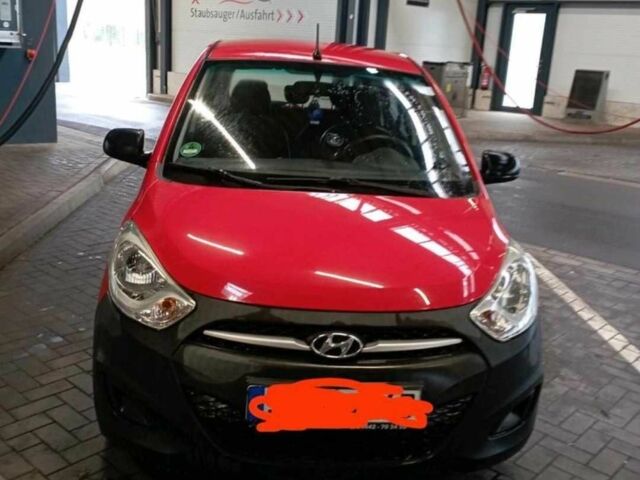 Червоний Хендай і10, об'ємом двигуна 1.1 л та пробігом 118 тис. км за 1867 $, фото 1 на Automoto.ua