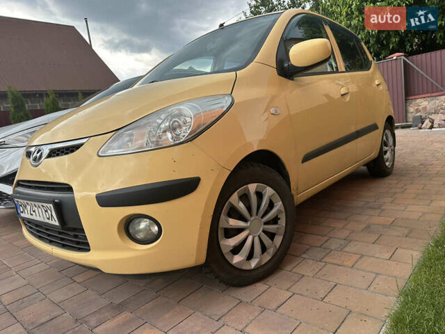 Жовтий Хендай і10, об'ємом двигуна 1.09 л та пробігом 120 тис. км за 4900 $, фото 1 на Automoto.ua