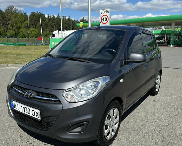 Серый Хендай и10, объемом двигателя 1.25 л и пробегом 152 тыс. км за 6700 $, фото 1 на Automoto.ua