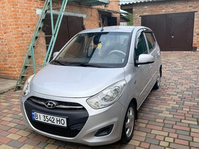 Сірий Хендай і10, об'ємом двигуна 1.09 л та пробігом 115 тис. км за 5500 $, фото 1 на Automoto.ua