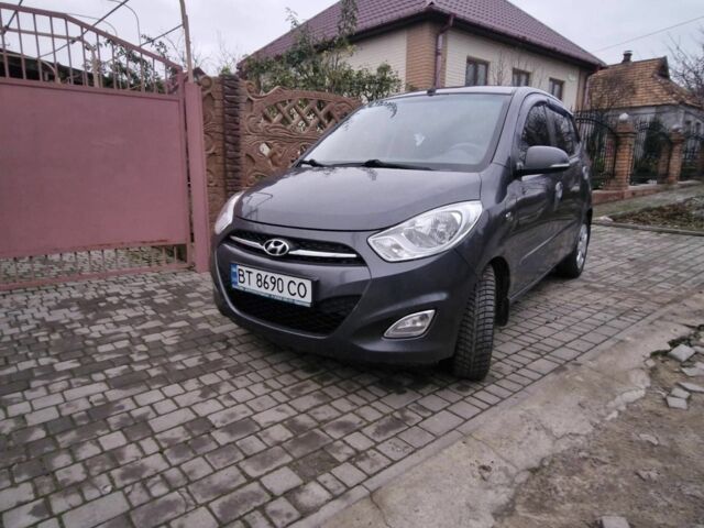 Сірий Хендай і10, об'ємом двигуна 1.1 л та пробігом 129 тис. км за 5500 $, фото 1 на Automoto.ua