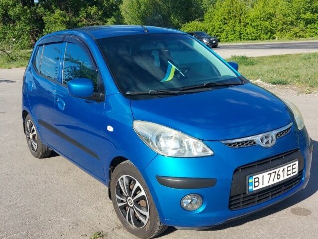 Синій Хендай і10, об'ємом двигуна 0 л та пробігом 94 тис. км за 6000 $, фото 1 на Automoto.ua