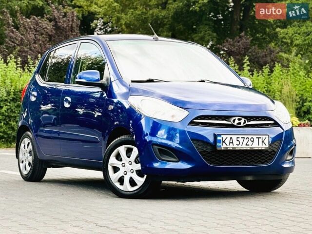 Синий Хендай и10, объемом двигателя 1.1 л и пробегом 99 тыс. км за 6700 $, фото 1 на Automoto.ua